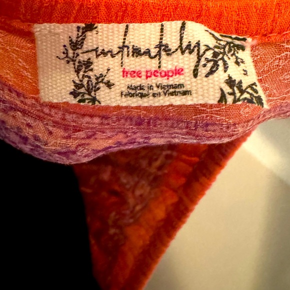 Free People paisley swim coverup - Picture 3 of 10